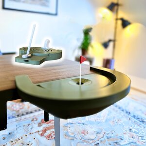 3D-gedrucktes Desktop-Golfspiel | Mini-Putting-Set